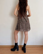 Cotton/Silk floral dress (M)