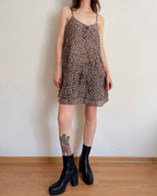Cotton/Silk floral dress (M)