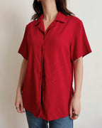 Vintage red shirt (M)