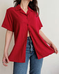 Vintage red shirt (M)