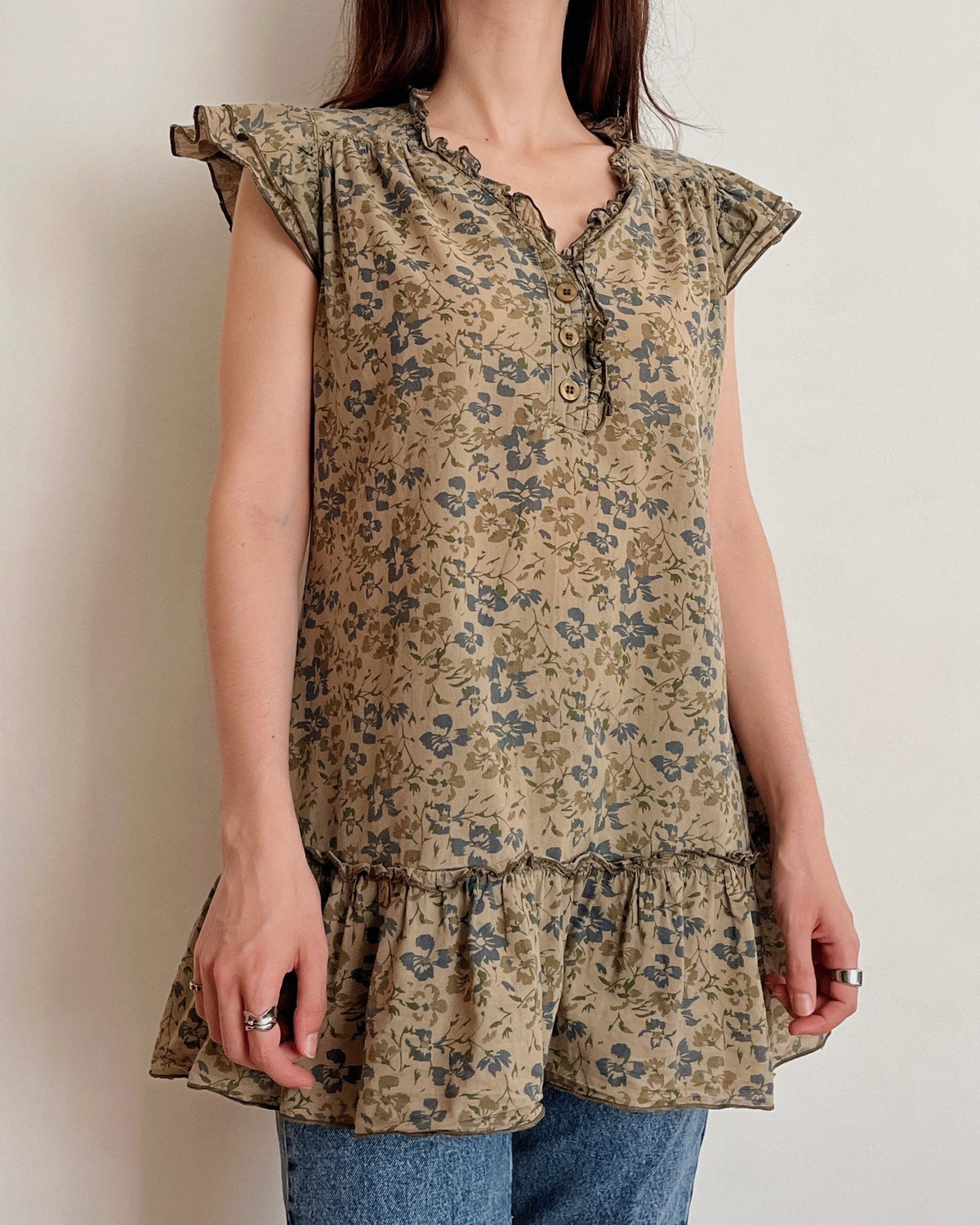 Vintage tunic top (M)