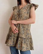 Vintage tunic top (M)