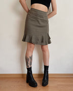 100% linen vintage skirt (XS)