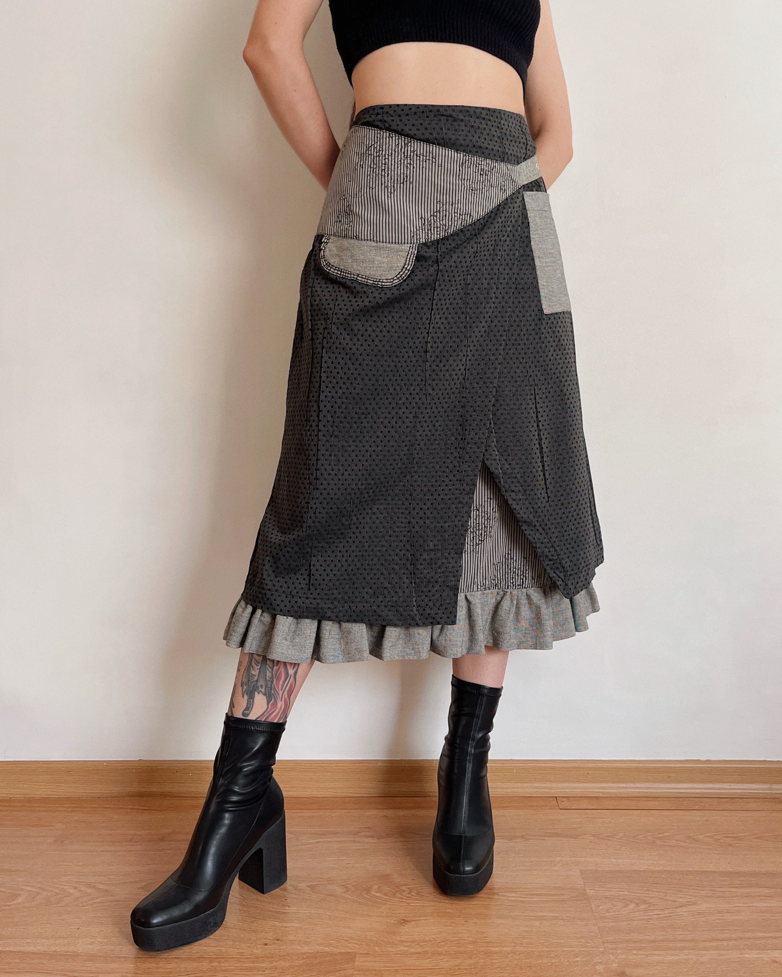 Vintage maxi skirt (XL)