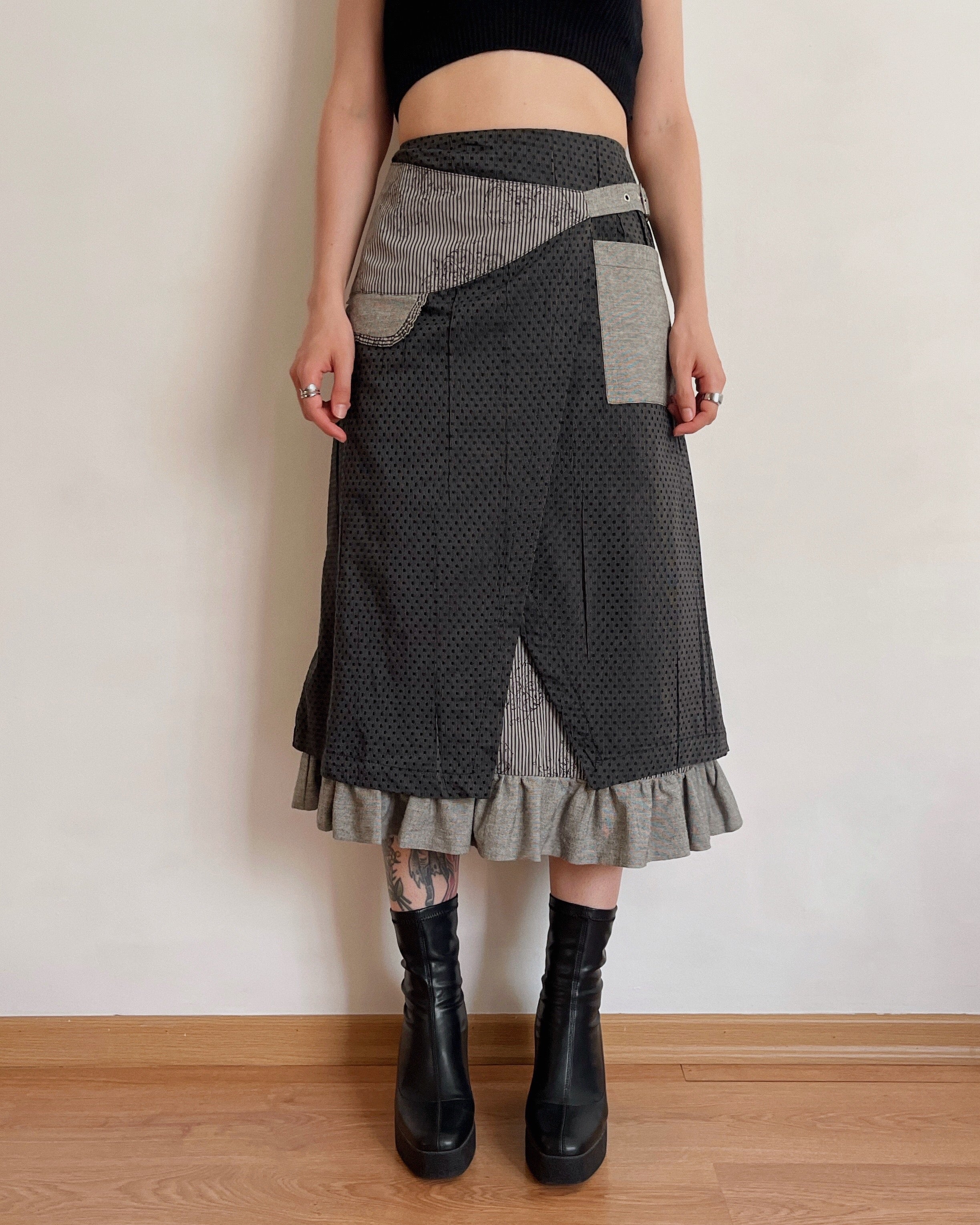 Vintage maxi skirt (XL)