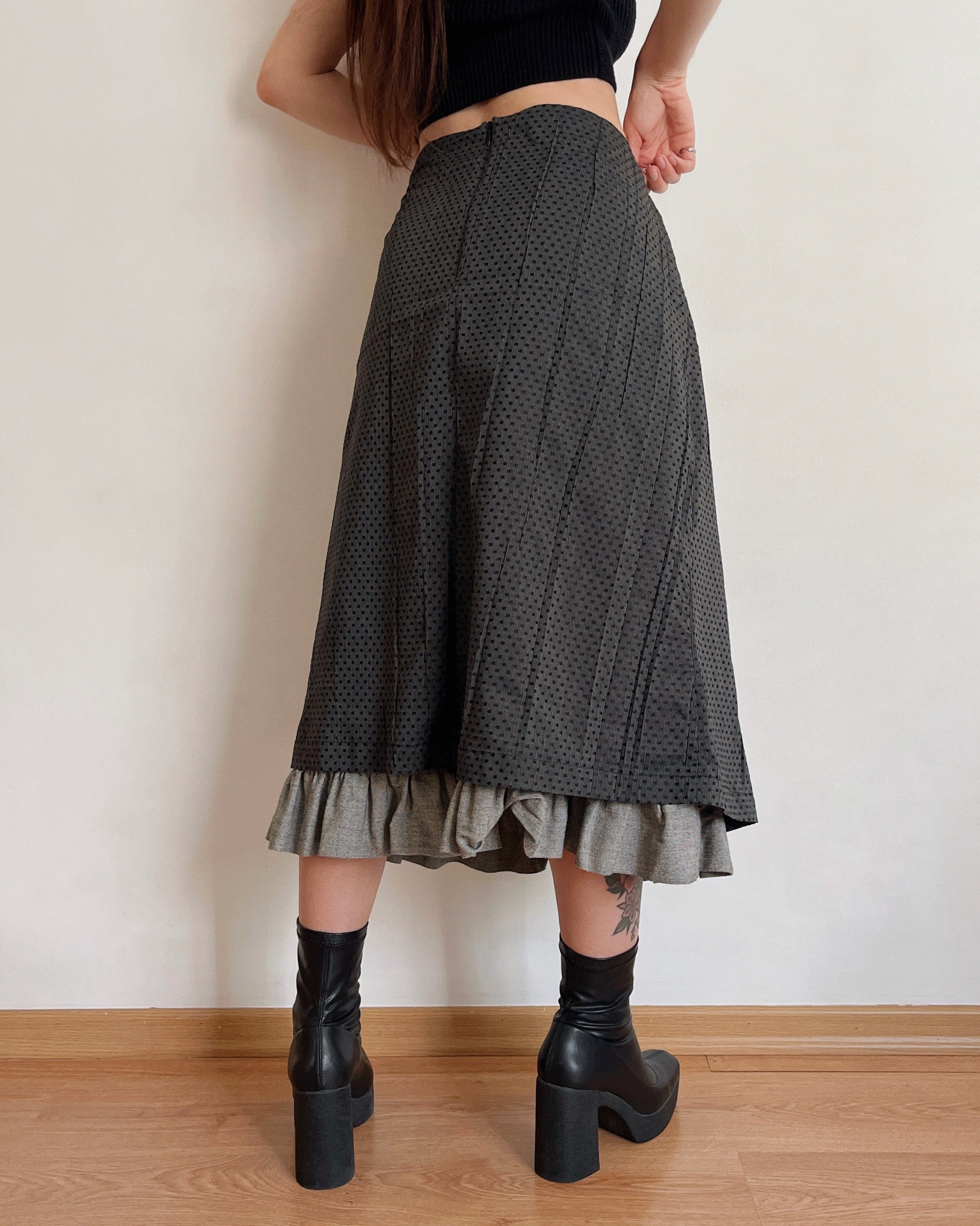 Vintage maxi skirt (XL)