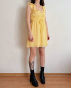 Butter yellow dress (S)