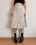 100% cotton midi skirt (XS/S)