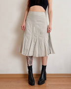 100% cotton midi skirt (XS/S)