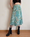 Vintage paisley midi skirt (S/M)