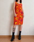 Vintage midi dress (S/M)