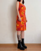 Vintage midi dress (S/M)