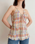 Plaid top (L)
