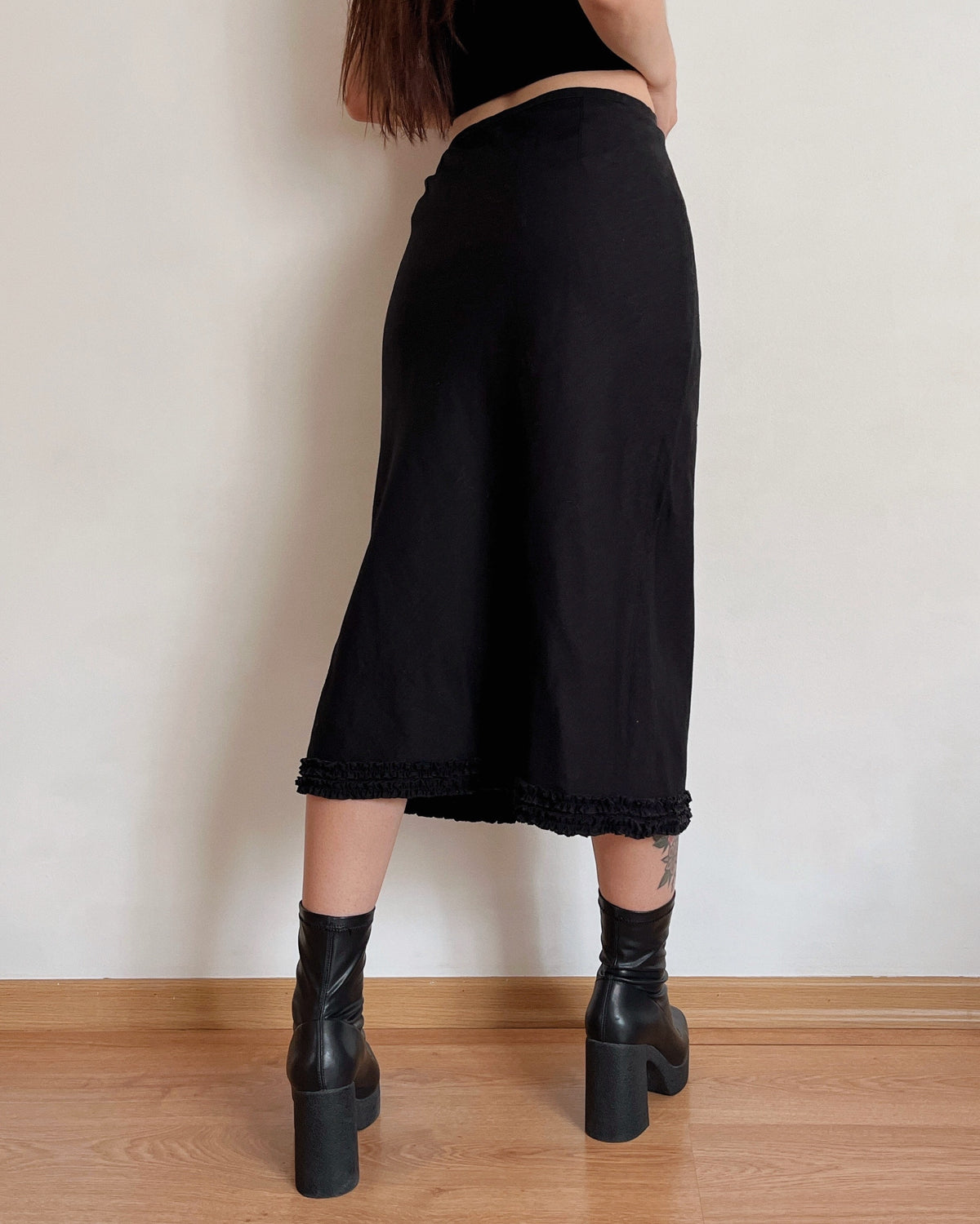 100% linen maxi skirt (XS/S)