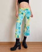 Floral print culottes (XS)