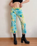 Floral print culottes (XS)