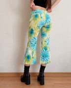 Floral print culottes (XS)