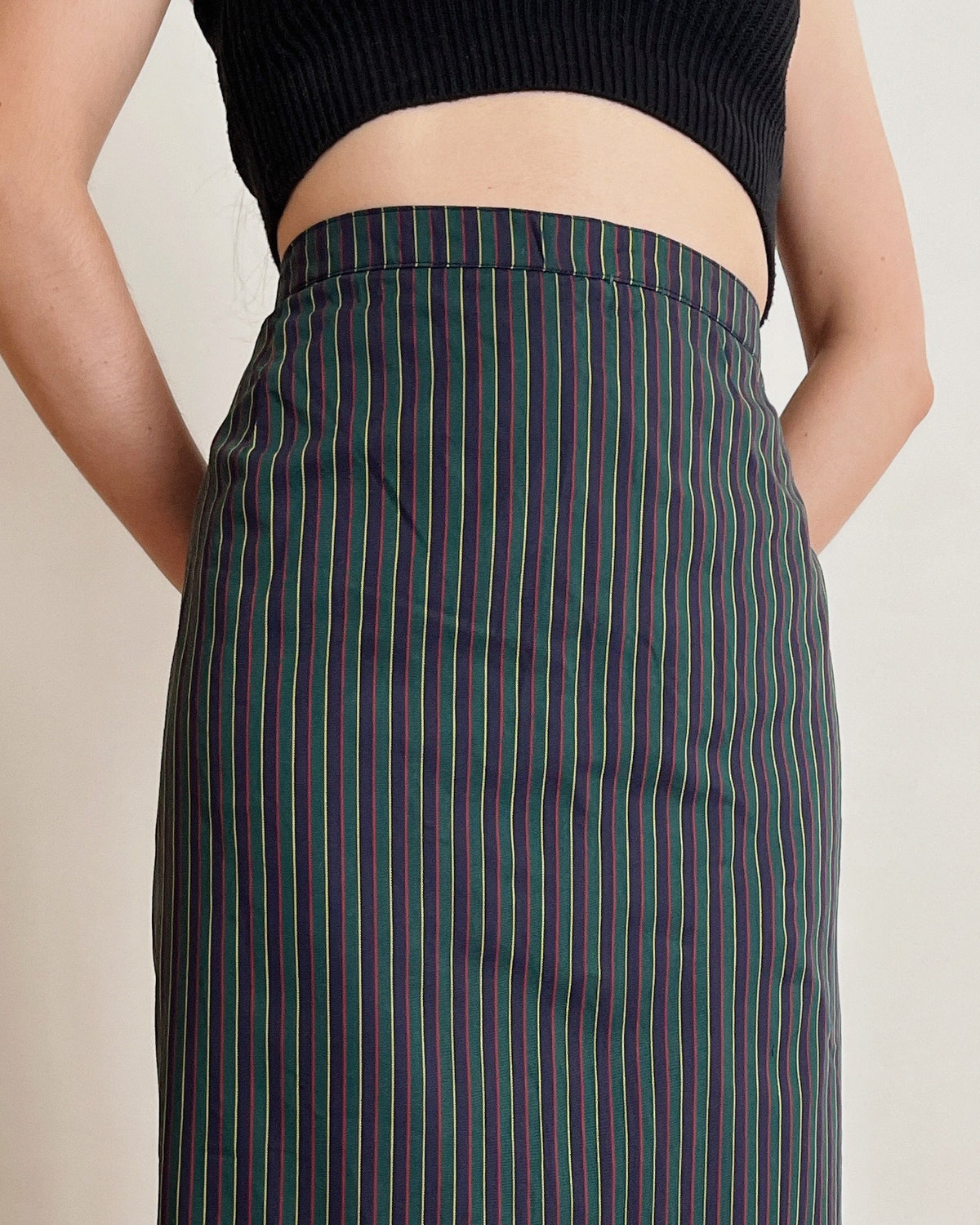 Vintage midi skirt (5XL/6XL)