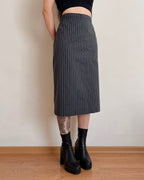 Vintage midi skirt (5XL/6XL)