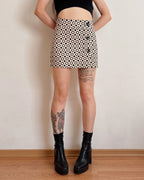 Retro inspired mini skirt (XS)