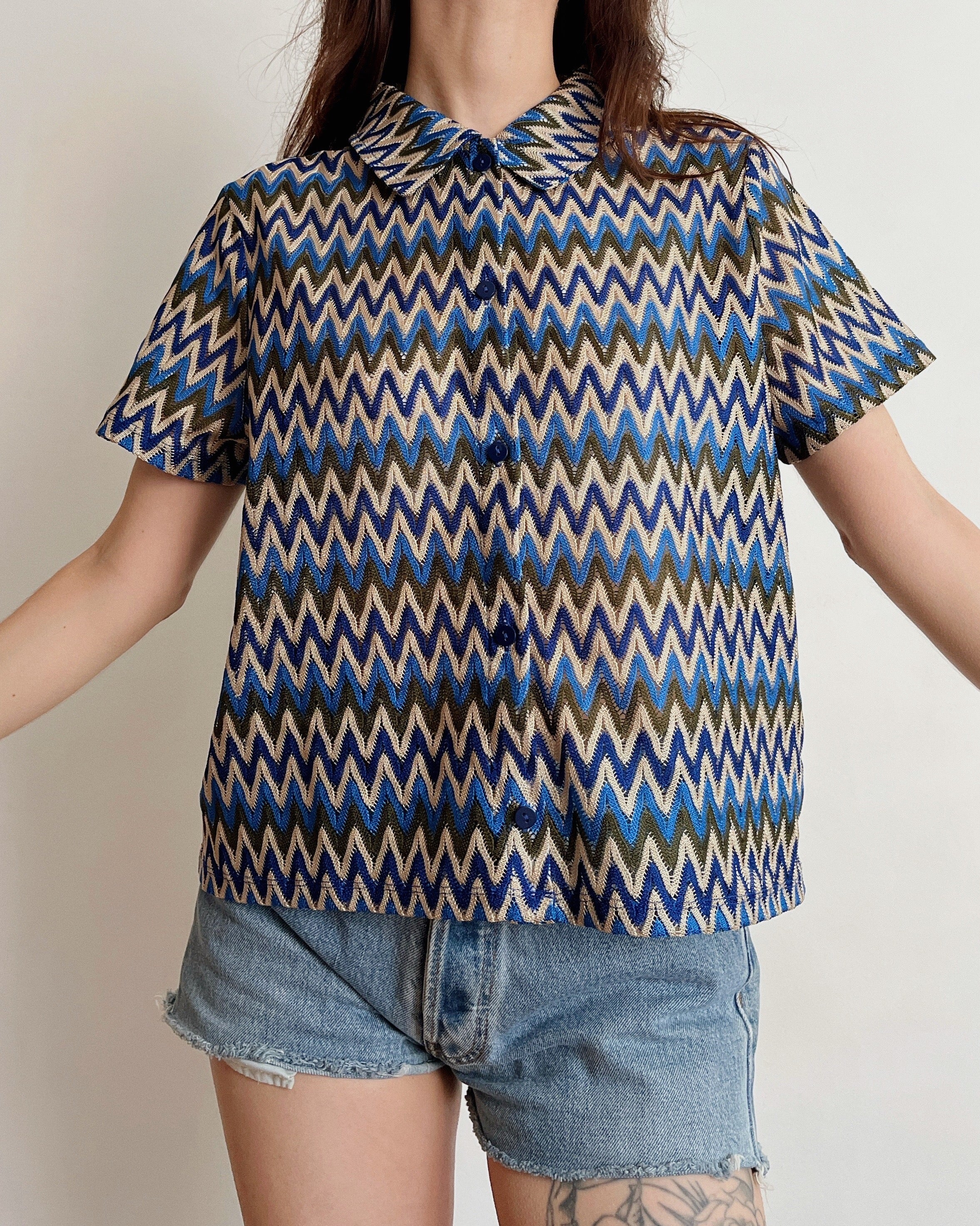 Knit shirt (M)