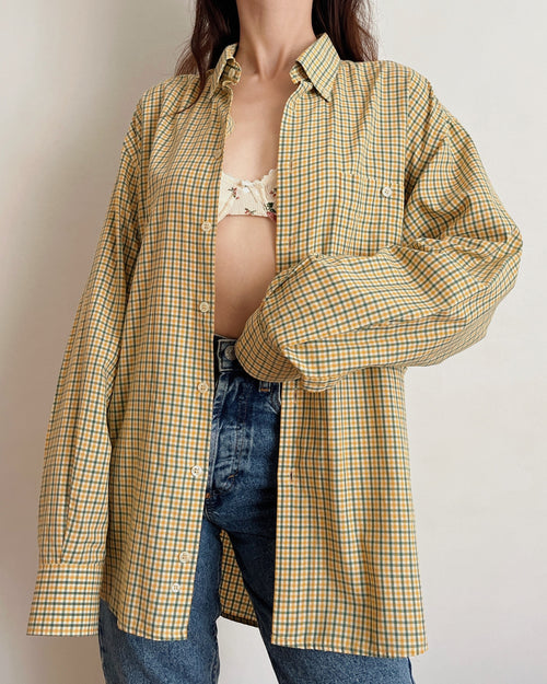 Vintage plaid shirt (L/XL)