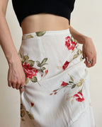 Midi rose skirt (XL)