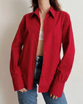 100% cotton fitted shirt (S)