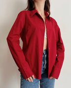 100% cotton fitted shirt (S)