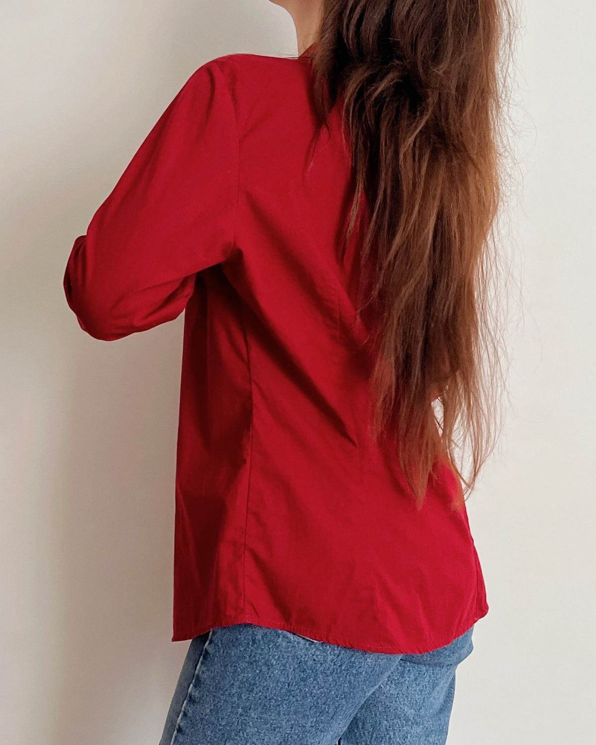 100% cotton fitted shirt (S)