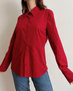 100% cotton fitted shirt (S)
