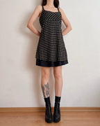 Vintage empire waist dress (M)