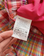 Plaid halter dress (XS/S)
