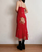 Vintage floral dress (M)