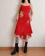 Vintage floral dress (M)