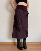 Asymmetric maxi skirt (M/L)