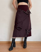Asymmetric maxi skirt (M/L)