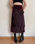 Asymmetric maxi skirt (M/L)