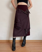 Asymmetric maxi skirt (M/L)