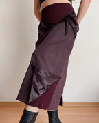 Asymmetric maxi skirt (M/L)