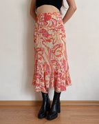 Vintage midi skirt (XL)