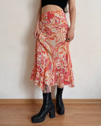 Vintage midi skirt (XL)