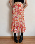 Vintage midi skirt (XL)