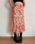 Vintage midi skirt (XL)
