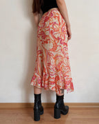 Vintage midi skirt (XL)