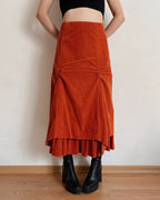 Asymmetric maxi skirt (XS)