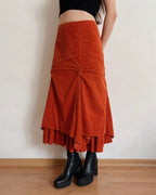 Asymmetric maxi skirt (XS)