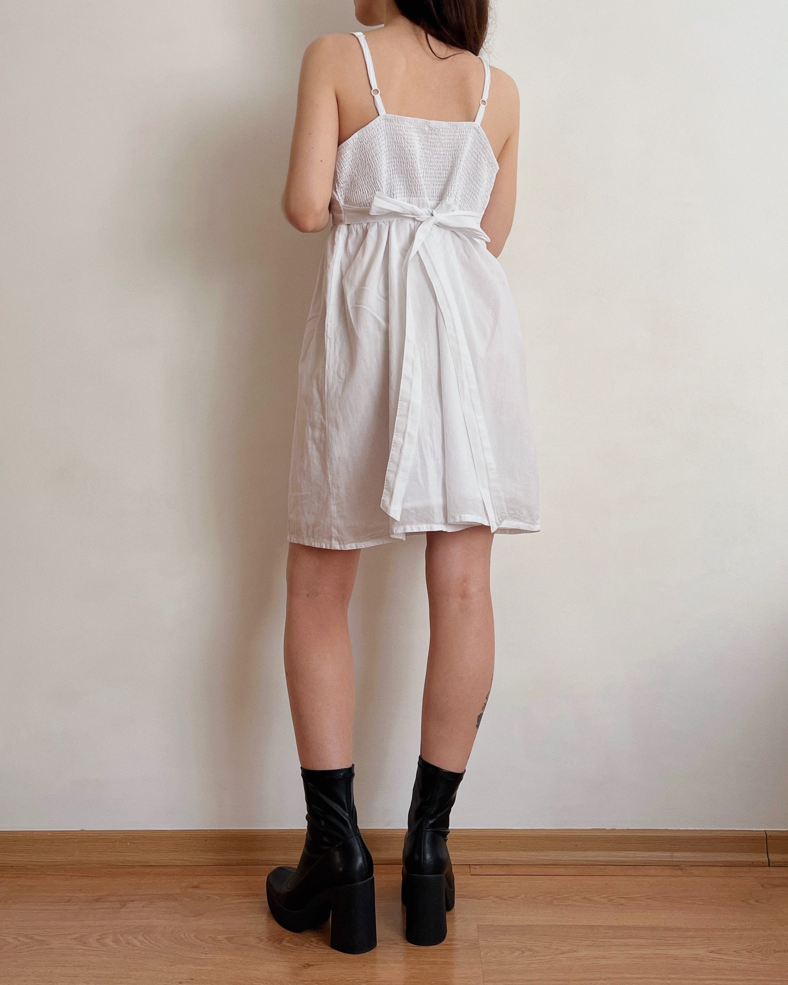White midi dress (S-L)
