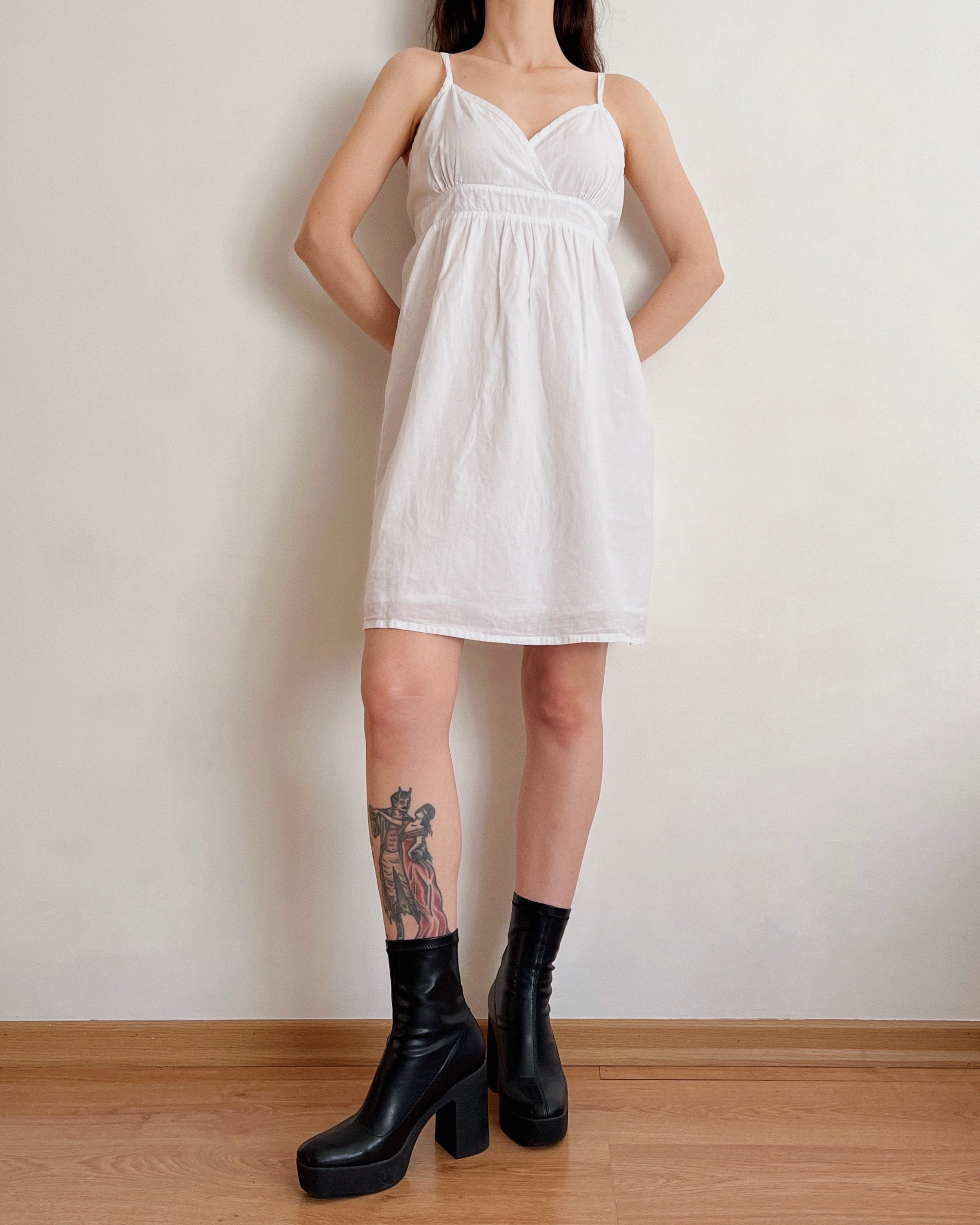 White midi dress (S-L)