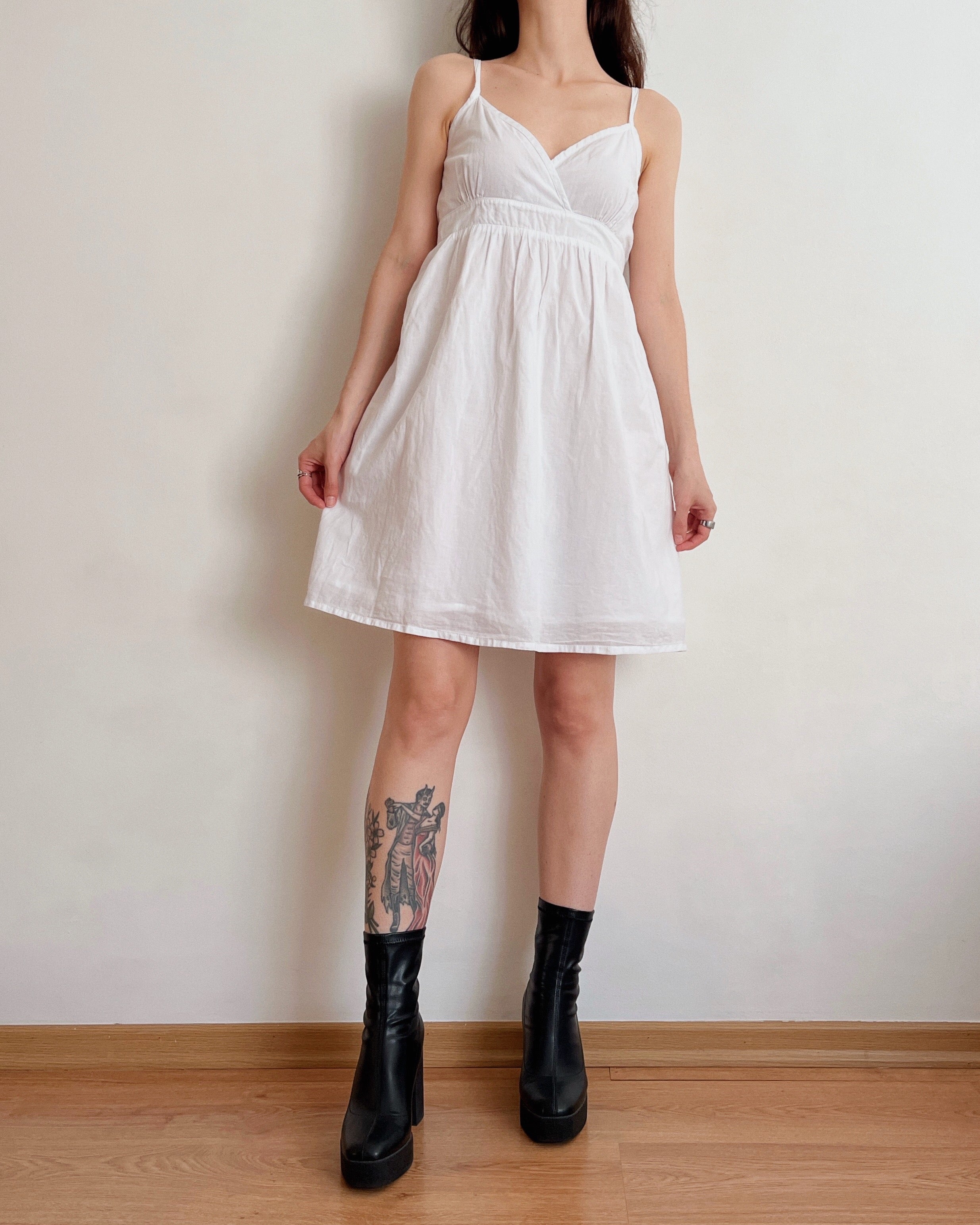 White midi dress (S-L)